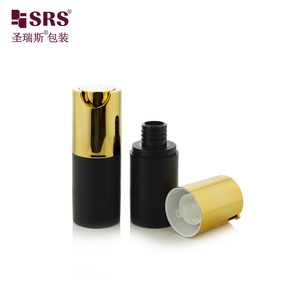 15ml 30ml 40ml 50ml 80ml 100ml As Lotion Airless Bottle Custom Beautiful Colors U Type Back Design 
