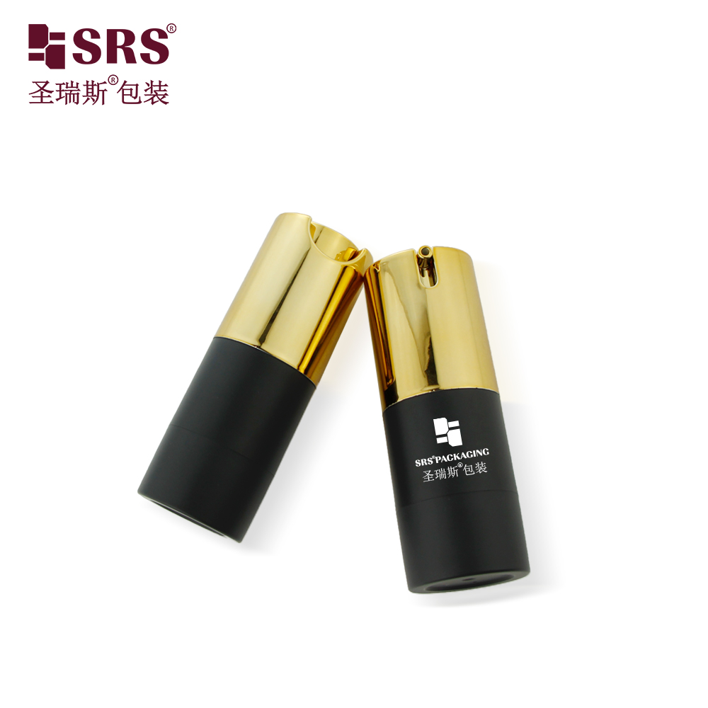 15ml 30ml 40ml 50ml 80ml 100ml As Lotion Airless Bottle Custom Beautiful Colors U Type Back Design 