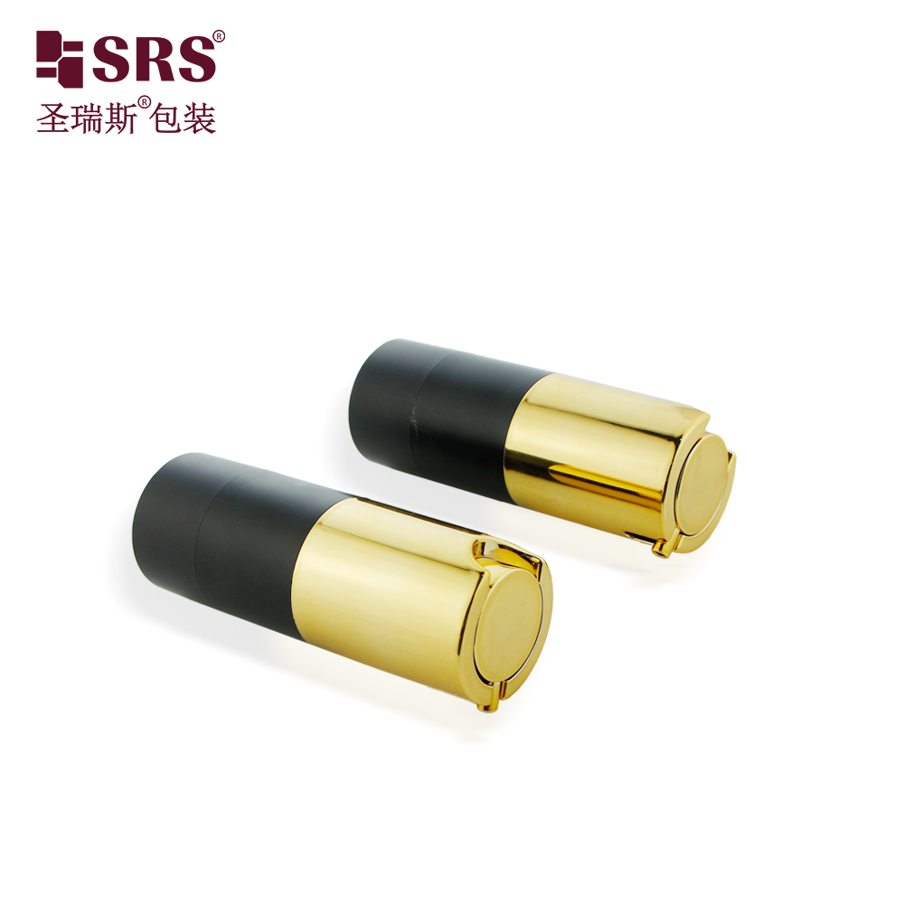 15ml 30ml 40ml 50ml 80ml 100ml As Lotion Airless Bottle Custom Beautiful Colors U Type Back Design 