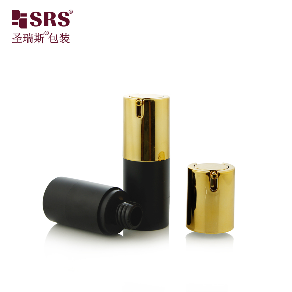 15ml 30ml 40ml 50ml 80ml 100ml As Lotion Airless Bottle Custom Beautiful Colors U Type Back Design 