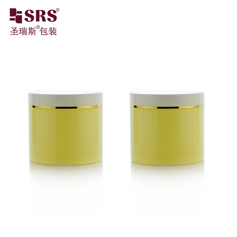 Custom High Quality Luxury Plastic Cream Jar Empty Cosmetic Face Cream Jars