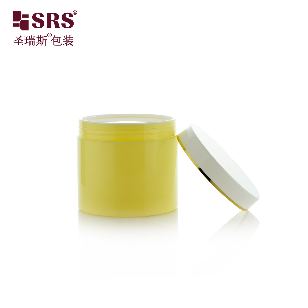 Custom High Quality Luxury Plastic Cream Jar Empty Cosmetic Face Cream Jars