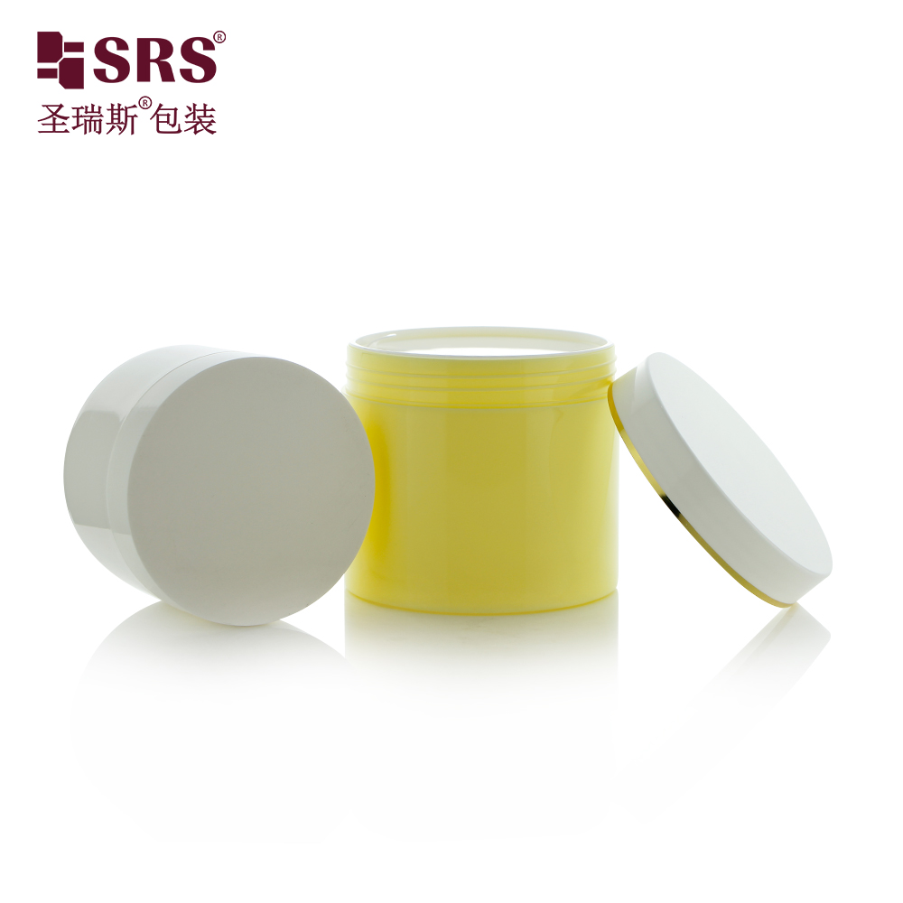 Custom High Quality Luxury Plastic Cream Jar Empty Cosmetic Face Cream Jars