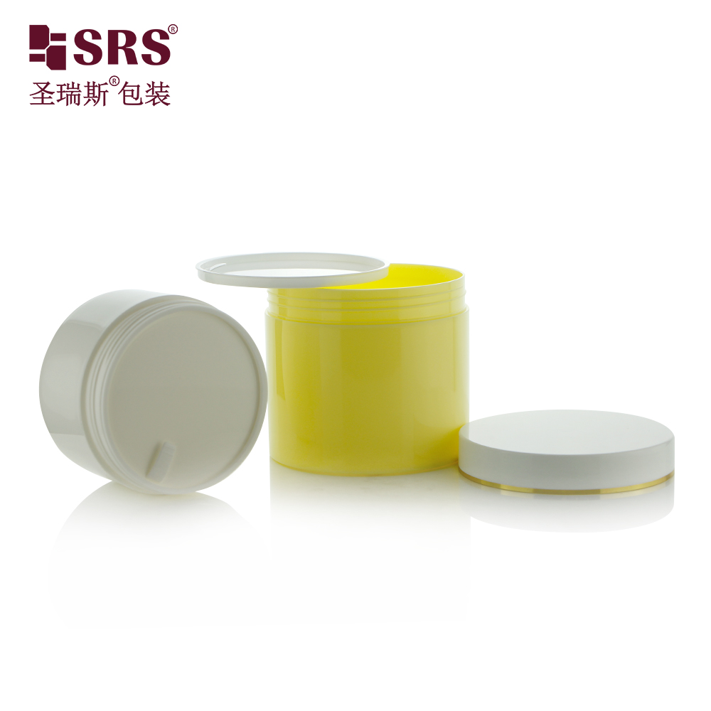 Custom High Quality Luxury Plastic Cream Jar Empty Cosmetic Face Cream Jars