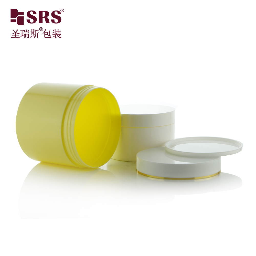Custom High Quality Luxury Plastic Cream Jar Empty Cosmetic Face Cream Jars