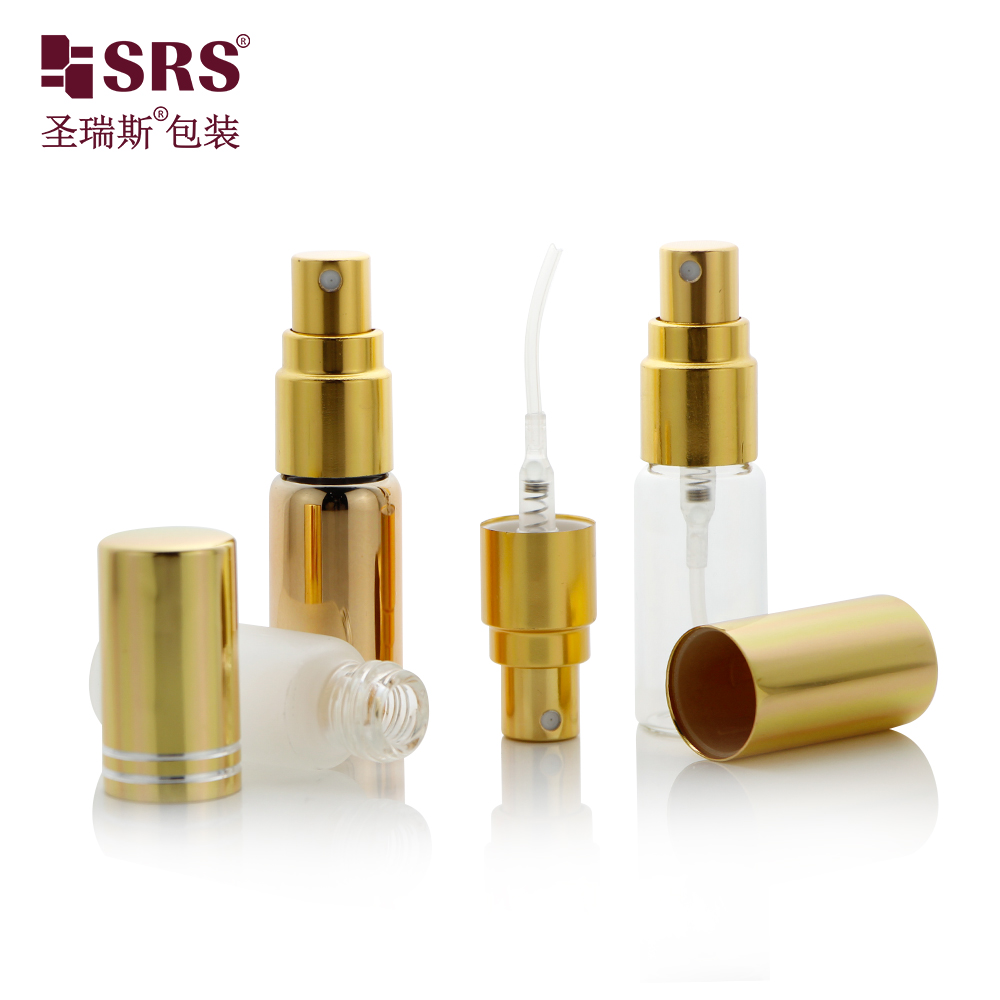 High Quality Cheap Portable Empty Atomizer Room Luxury Glass Spray Bottle 10ml Aluminum Spray Bottle