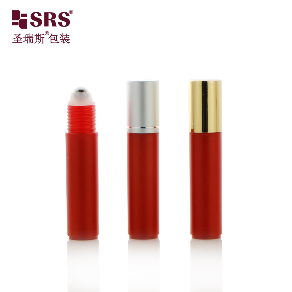 No Leakage No Scratching Eye Serum 10ml Skincare Packaging Plastic Roll on Bottle for Sale