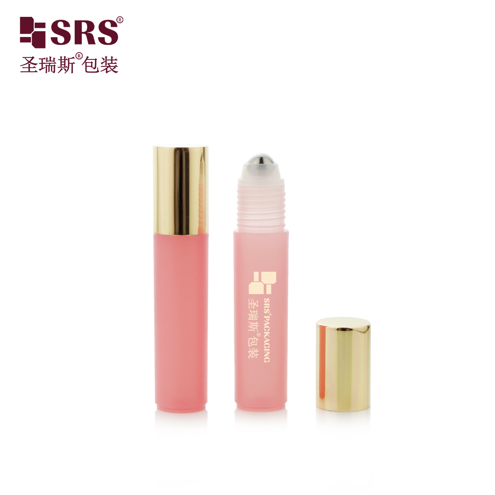 No Leakage No Scratching Eye Serum 10ml Skincare Packaging Plastic Roll on Bottle for Sale