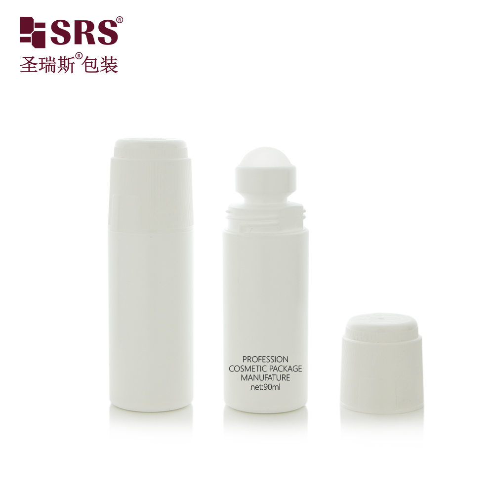 New Arrivals Single Layer Child-Resistant Cap PP PCR 90ml Roller Bottle for Safe and Easy Application