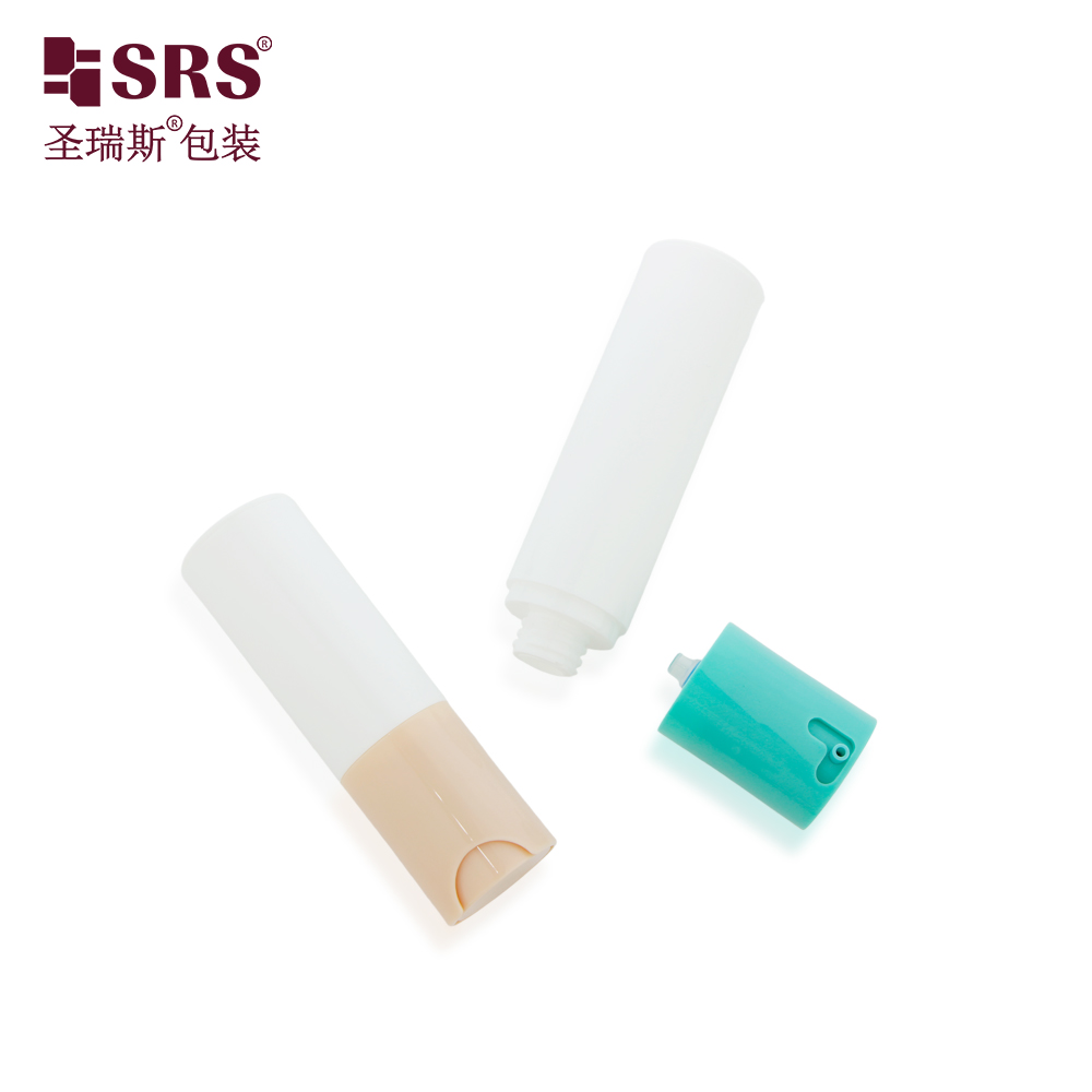 Promotional Premium Mini 20ml 30ml 40ml 50ml Skincare White Airless Pump Bottles