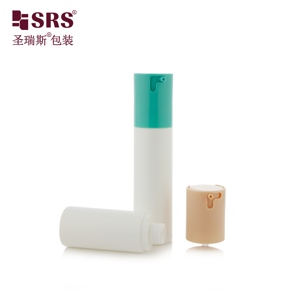 Promotional Premium Mini 20ml 30ml 40ml 50ml Skincare White Airless Pump Bottles