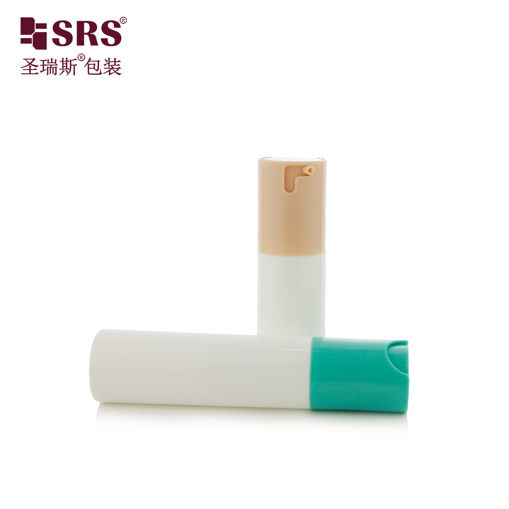 Promotional Premium Mini 20ml 30ml 40ml 50ml Skincare White Airless Pump Bottles