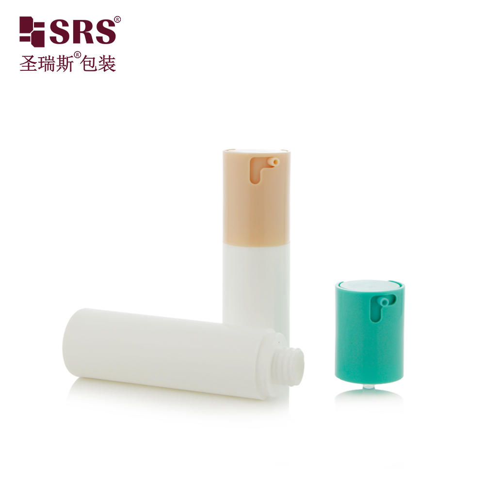 Promotional Premium Mini 20ml 30ml 40ml 50ml Skincare White Airless Pump Bottles