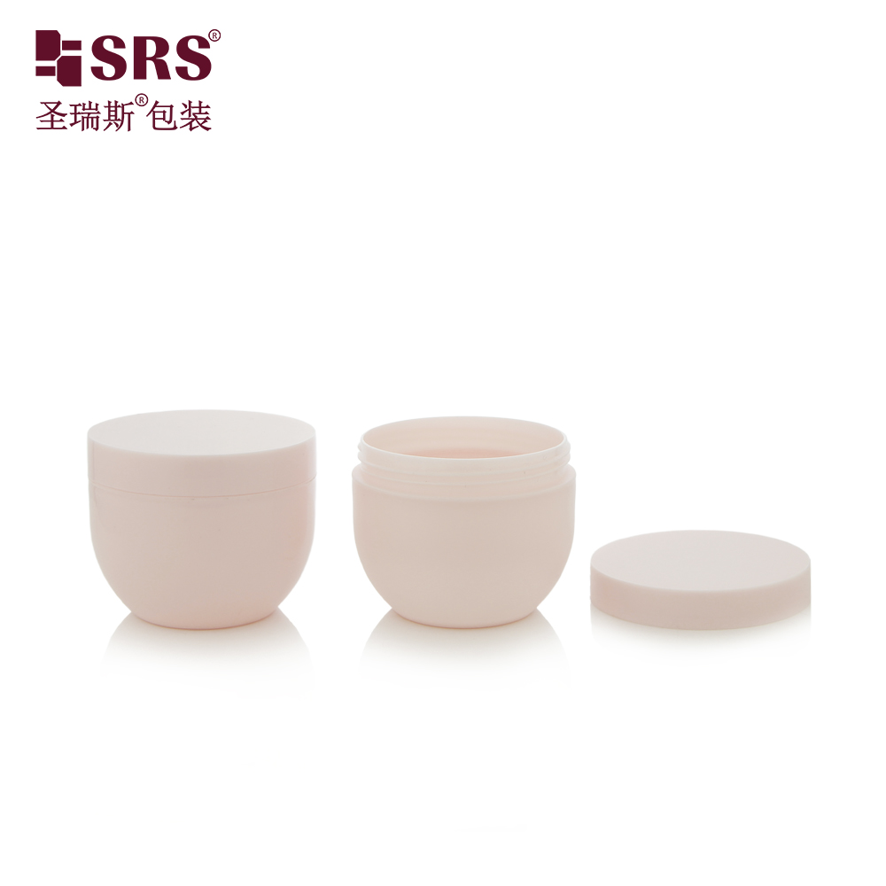 Empty Cone Shape Plastic PP Custom Color PCR Recycled Cream 50g 100g Cosmetic Jar