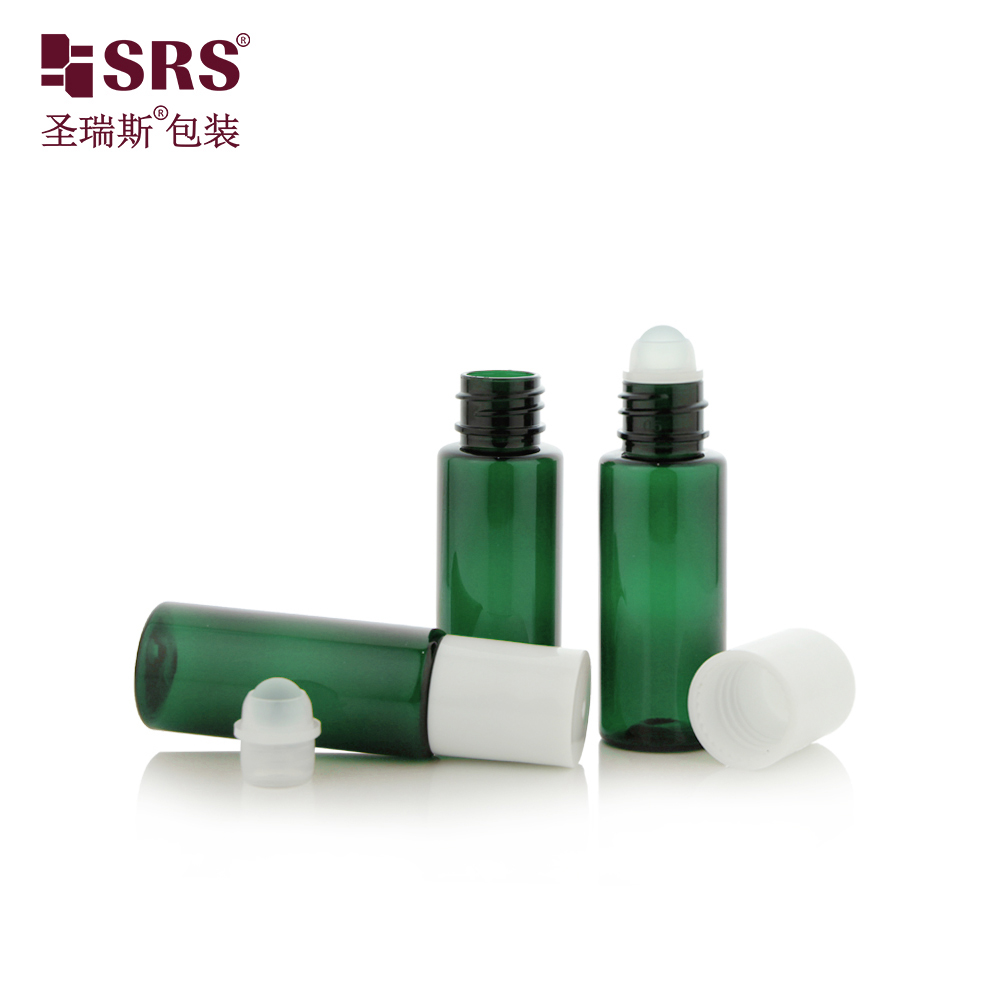 Essential Oil Roller Free Plastic 20ml Plastic PET Roll on Perfume Bottle