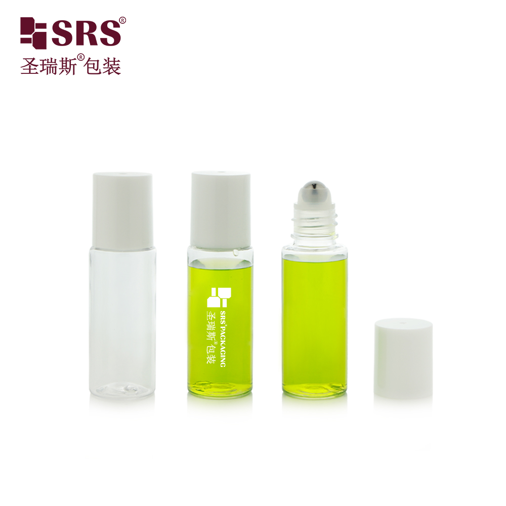 Essential Oil Roller Free Plastic 20ml Plastic PET Roll on Perfume Bottle