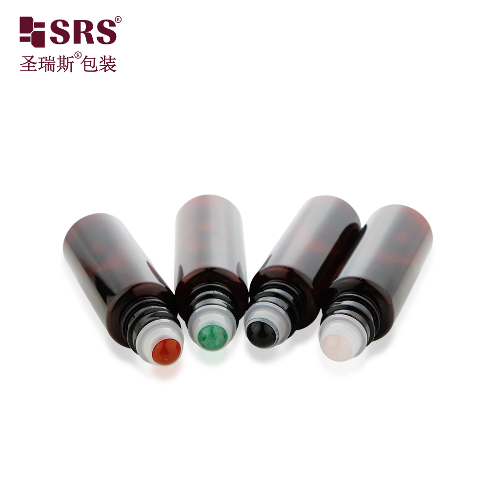 Essential Oil Roller Free Plastic 20ml Plastic PET Roll on Perfume Bottle