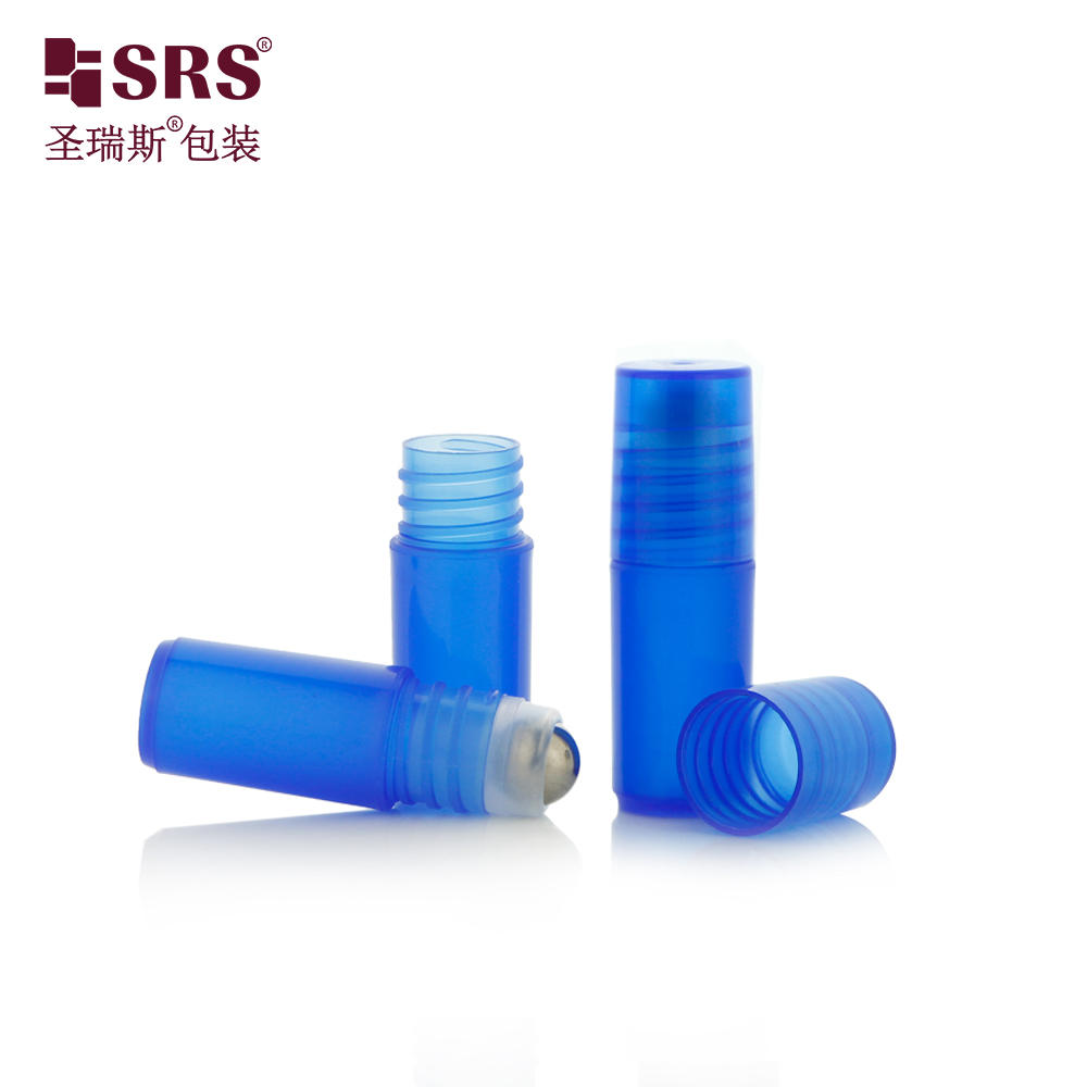 3ml PP PCR Perfume Sample Roll On Bottle with Big Size Steel Ball 