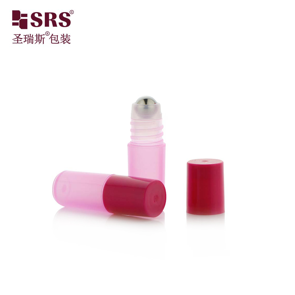 3ml PP PCR Perfume Sample Roll On Bottle with Big Size Steel Ball 