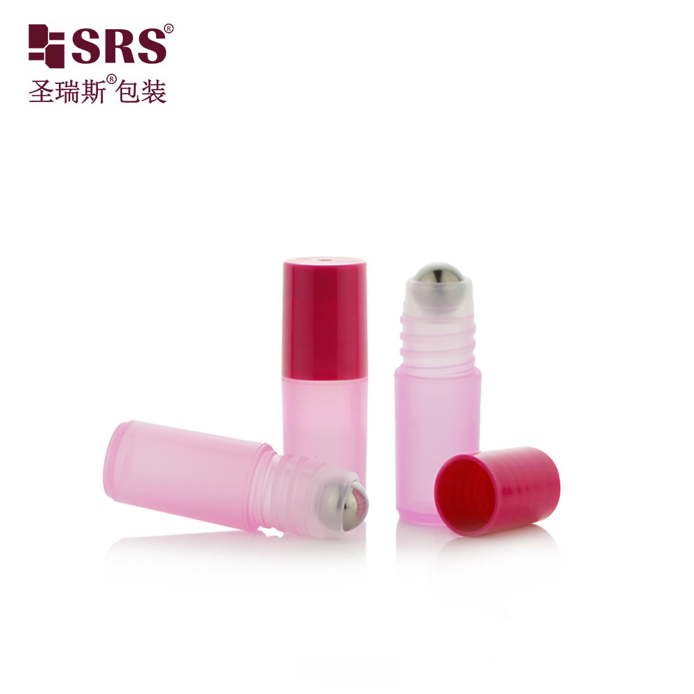 3ml PP PCR Perfume Sample Roll On Bottle with Big Size Steel Ball 