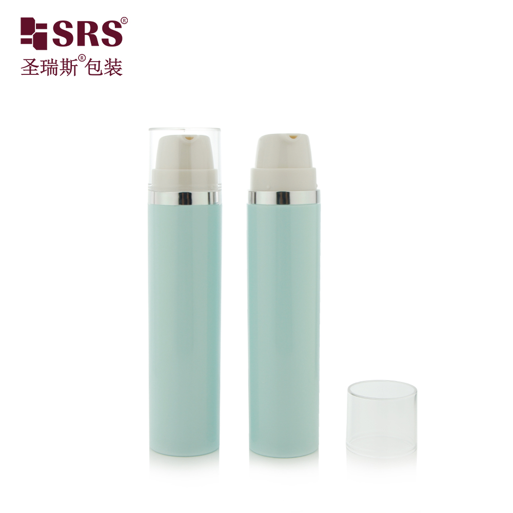 Factory Wholesale All Plastic 15ml 30ml 50ml Airless Pump Bottles AS Airless Bottle