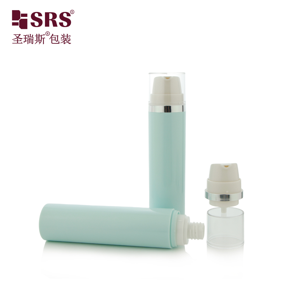 Factory Wholesale All Plastic 15ml 30ml 50ml Airless Pump Bottles AS Airless Bottle