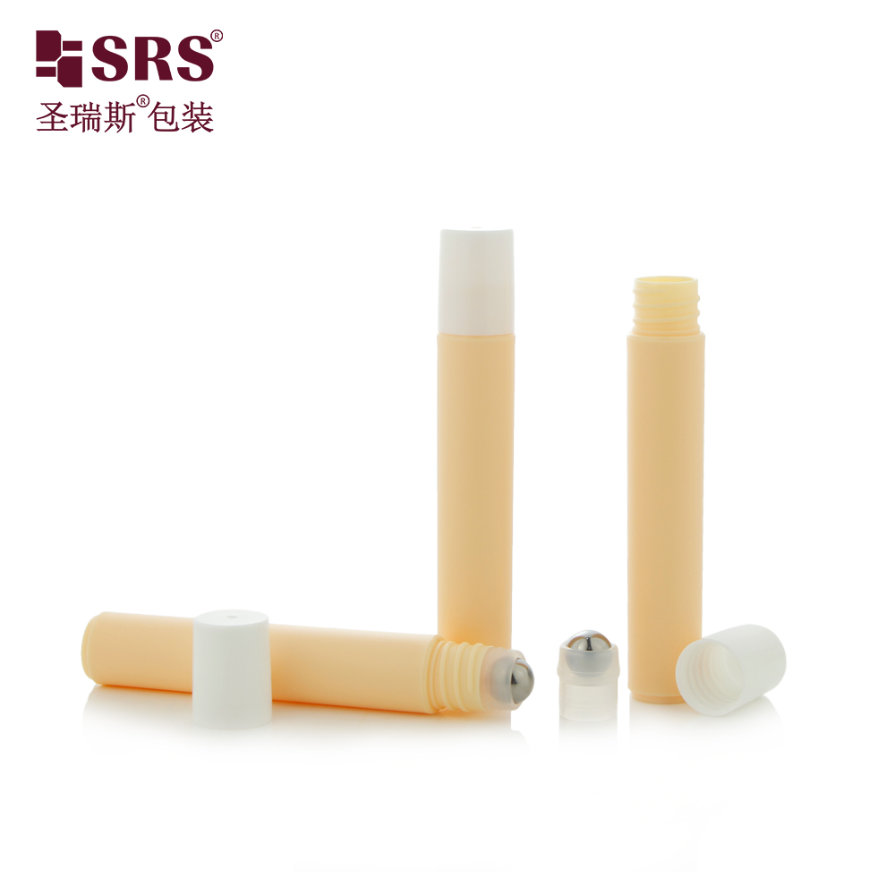 Fast Delivery 8ml Translucent Frosted No Leakage PP Roll on Bottle for Eye Serum