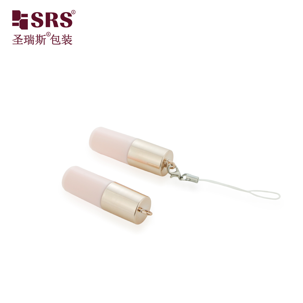 Custom 3ml Stainless Steel Roller Ball Eye Cream Perfume Oil Containers PP Roll on Bottle