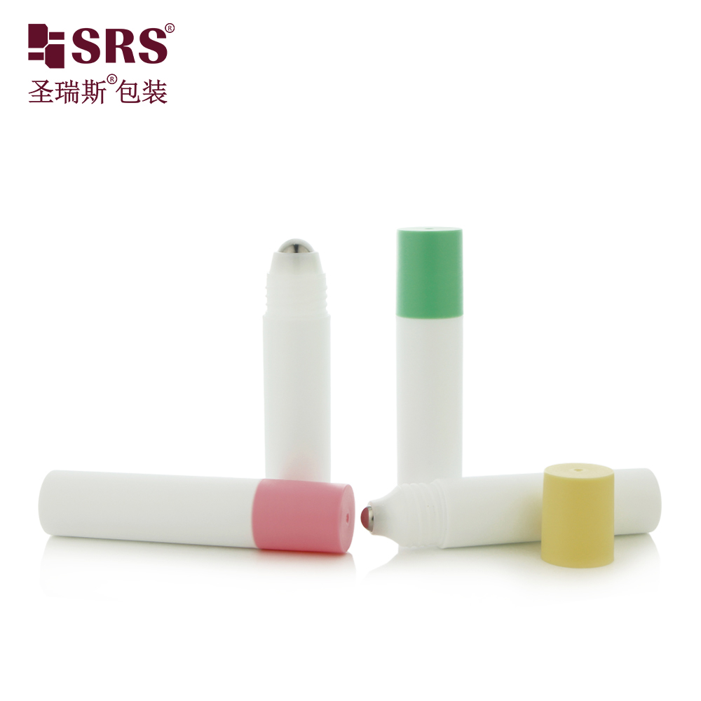 New Product Flat Bottom Flat Cap Wholesale Roll on Deodorant Plastic Roll on Bottle