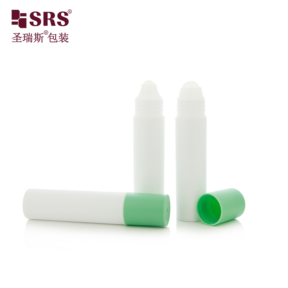 New Product Flat Bottom Flat Cap Wholesale Roll on Deodorant Plastic Roll on Bottle