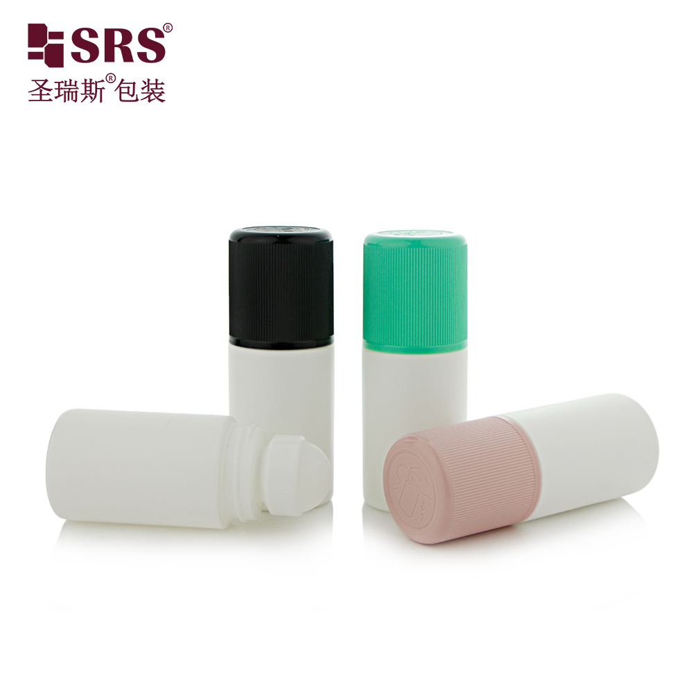 2oz 60ml Roll on Bottle Deodorant Cleaning Beauty Packaging with Children Proof Cap  