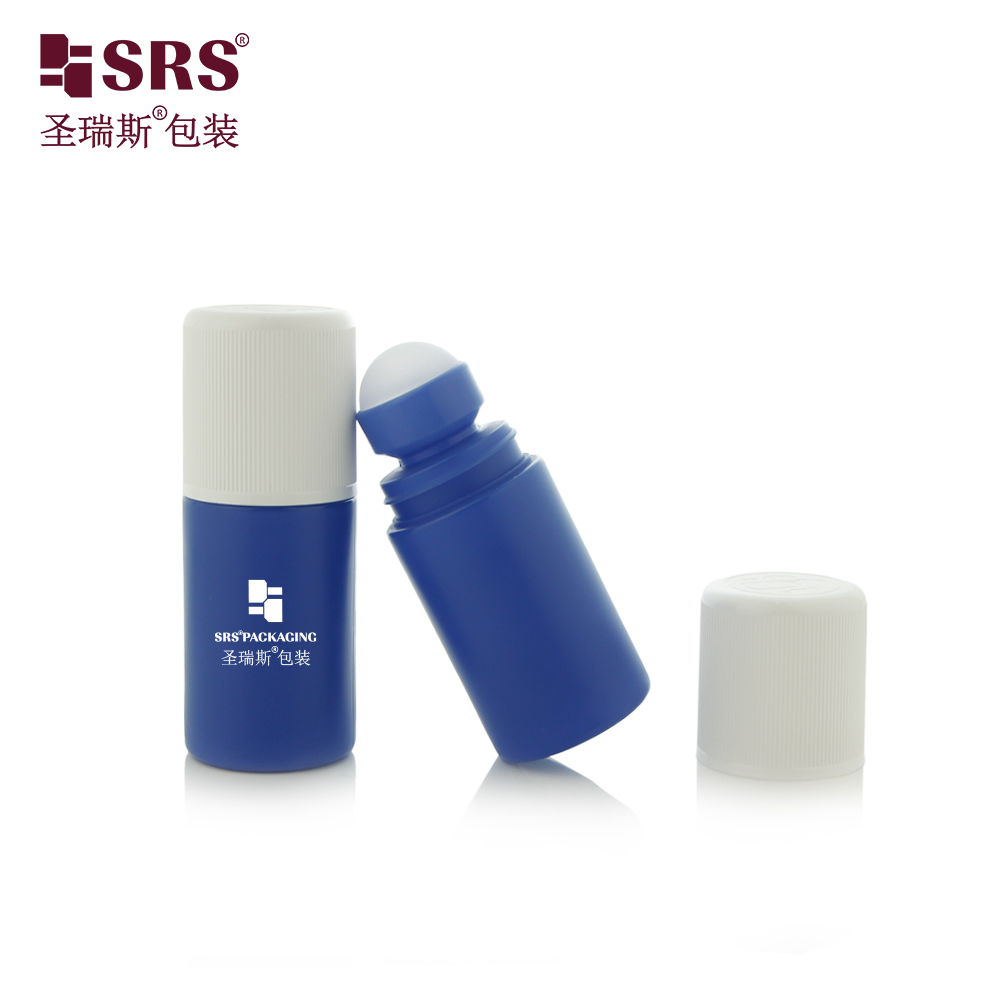 2oz 60ml Roll on Bottle Deodorant Cleaning Beauty Packaging with Children Proof Cap  