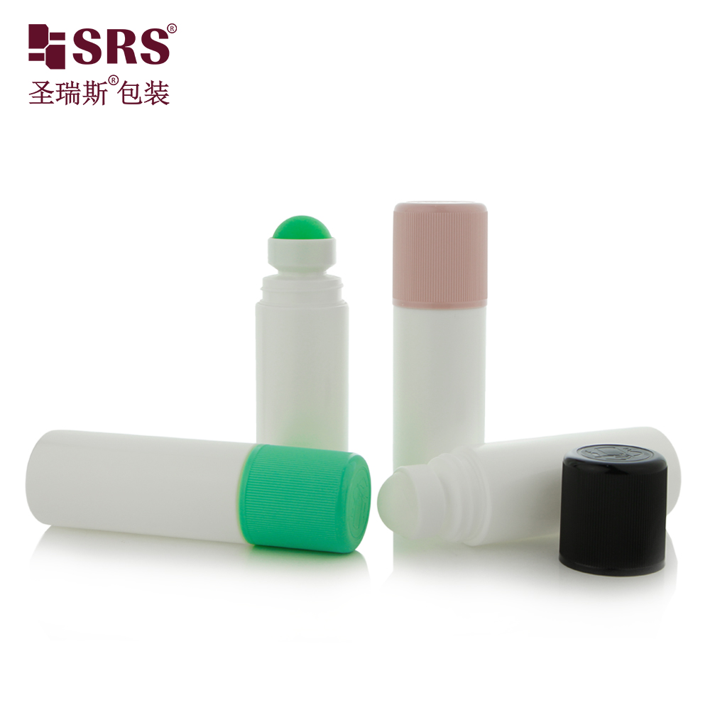 Custom Logo 90ml Deodorant Plastic Roll on Bottle with Double Wall Child Proof Cap