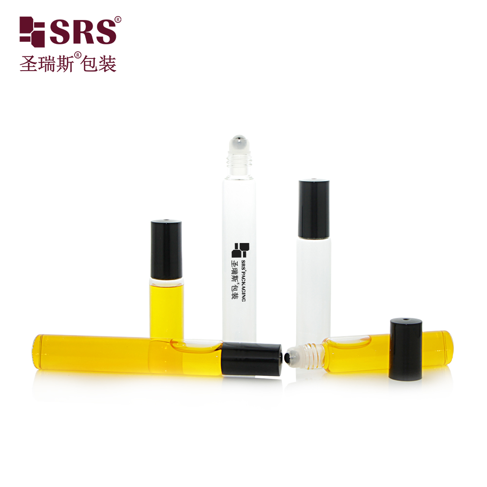 Bulk Order Custom Transparent Glass Roll on Bottle 8ml 10ml 15ml for Cuticle Care Oil