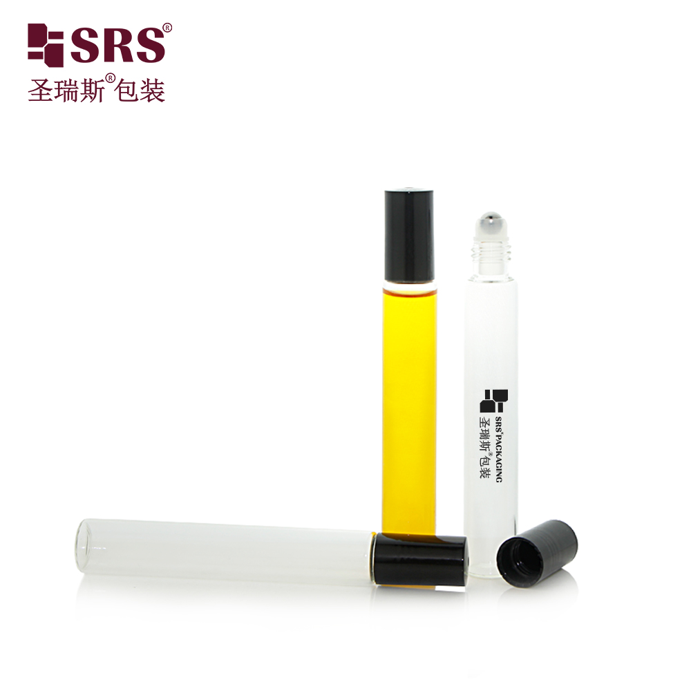 Bulk Order Custom Transparent Glass Roll on Bottle 8ml 10ml 15ml for Cuticle Care Oil