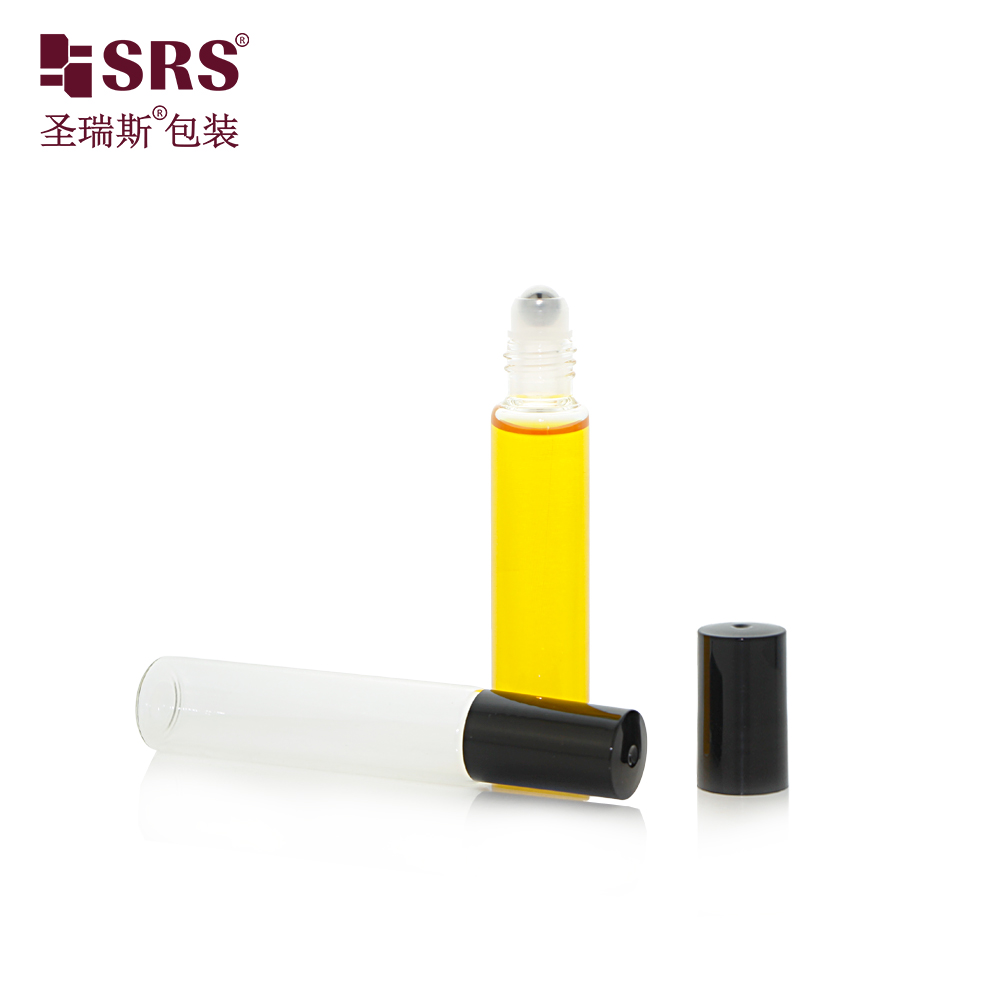 Bulk Order Custom Transparent Glass Roll on Bottle 8ml 10ml 15ml for Cuticle Care Oil