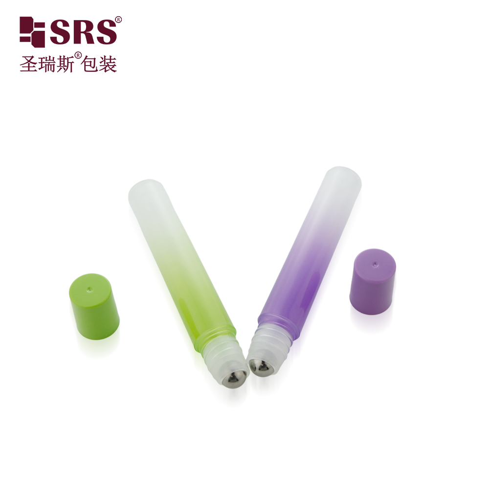 Custom Gradient Color Eye Care Roll on Container Wholesale 8ml Roller Bottle