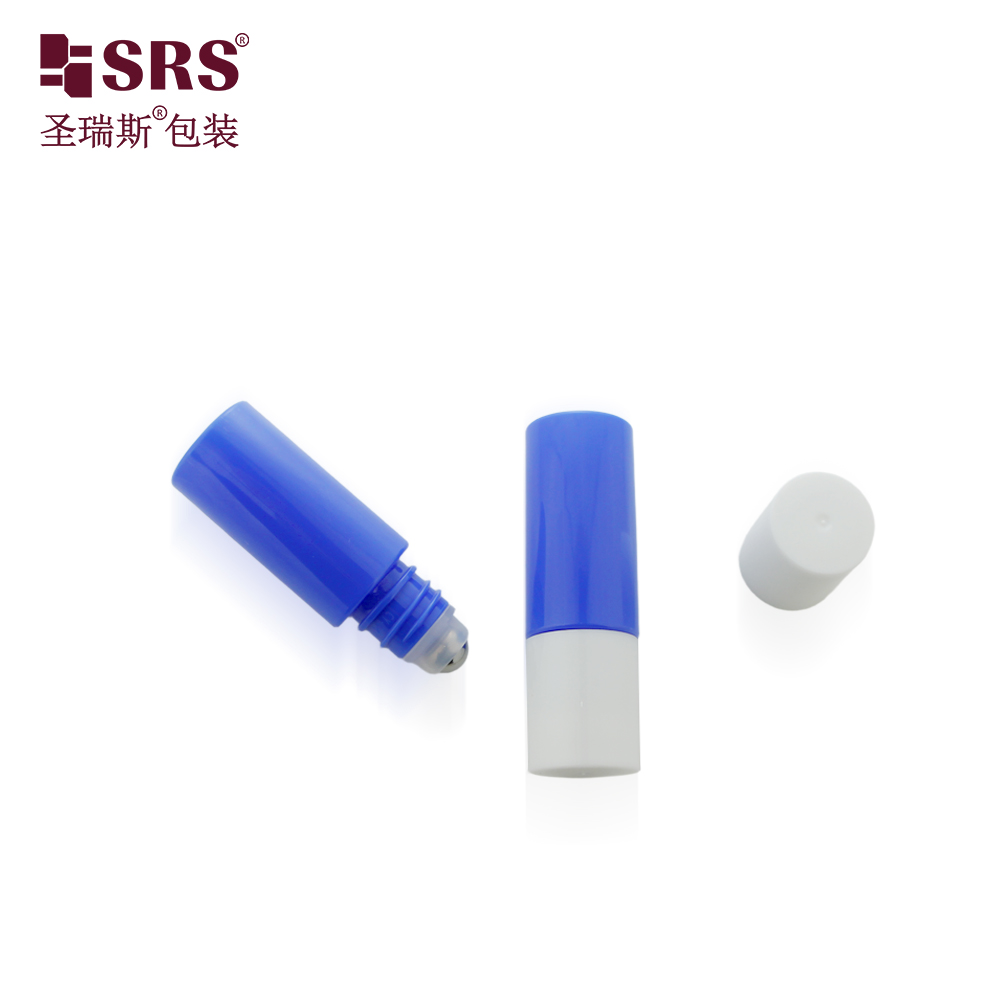Hot Sale 15ml Durable PET Roll on Bottle Empty Perfume Oil Container 