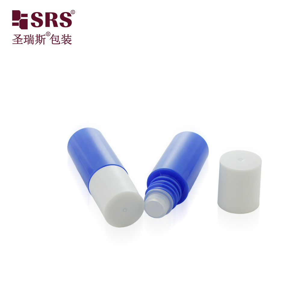 Hot Sale 15ml Durable PET Roll on Bottle Empty Perfume Oil Container 