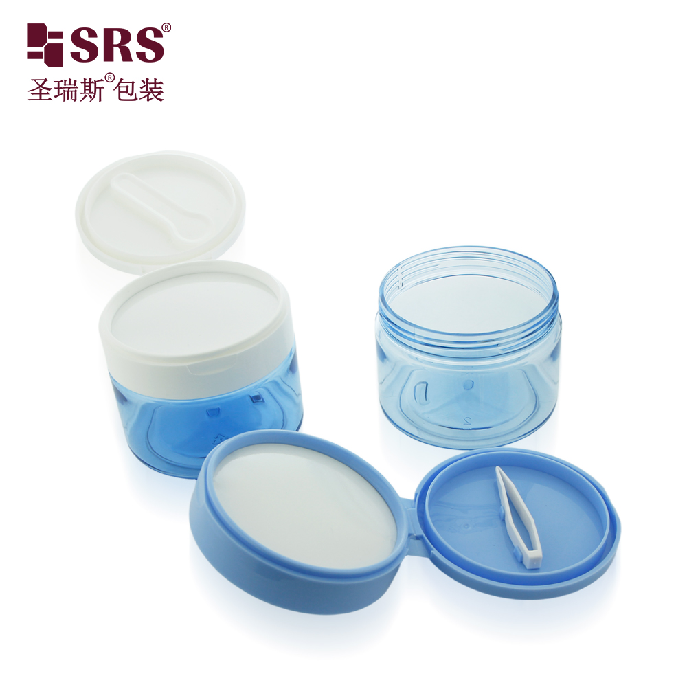 New Arrivals Painting Matte Translucent 200g 250g 300g Skincare Cream PET Jar