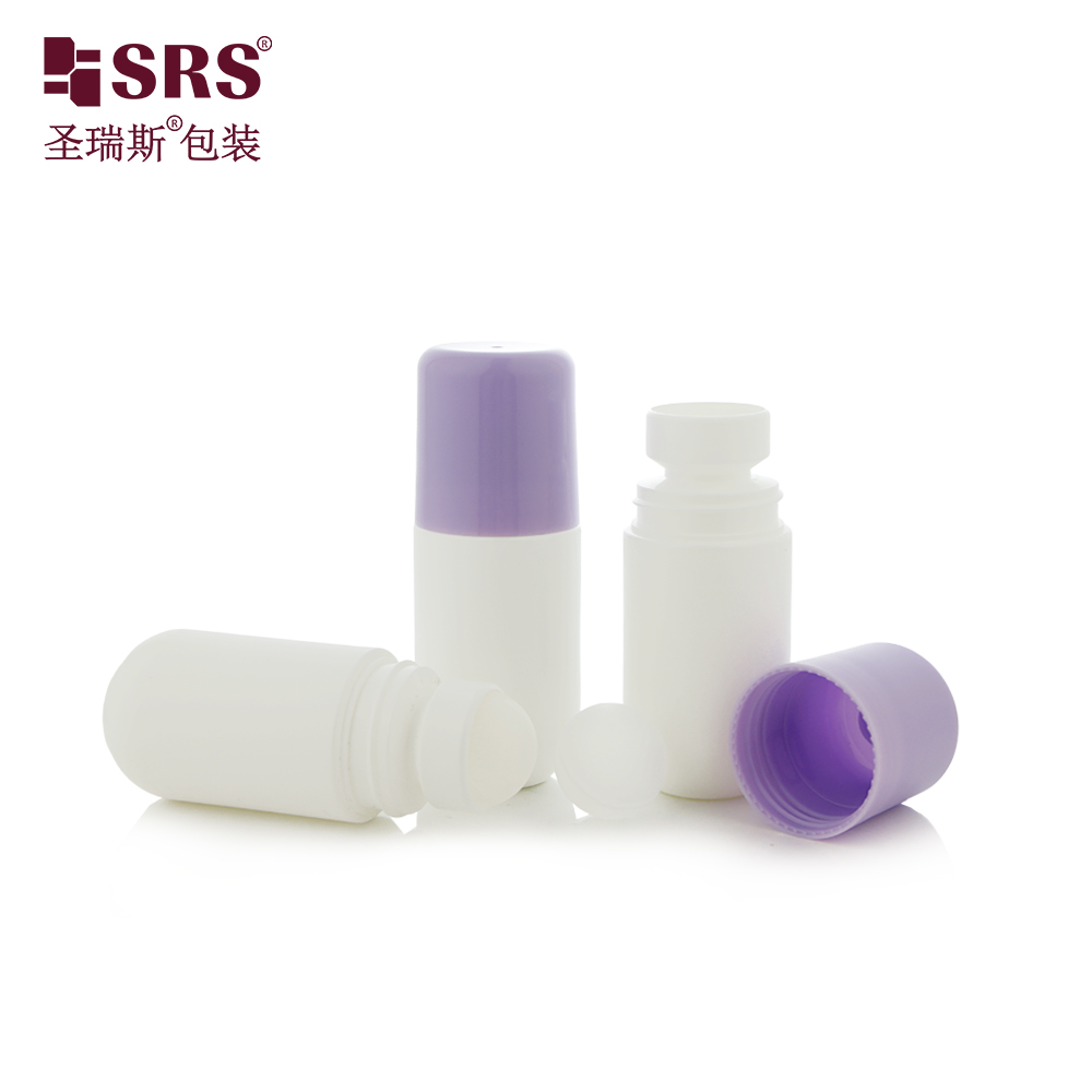 RPPA-50ml Round Bottom Cute Capsule-type PP Roller Bottle for Deodorant