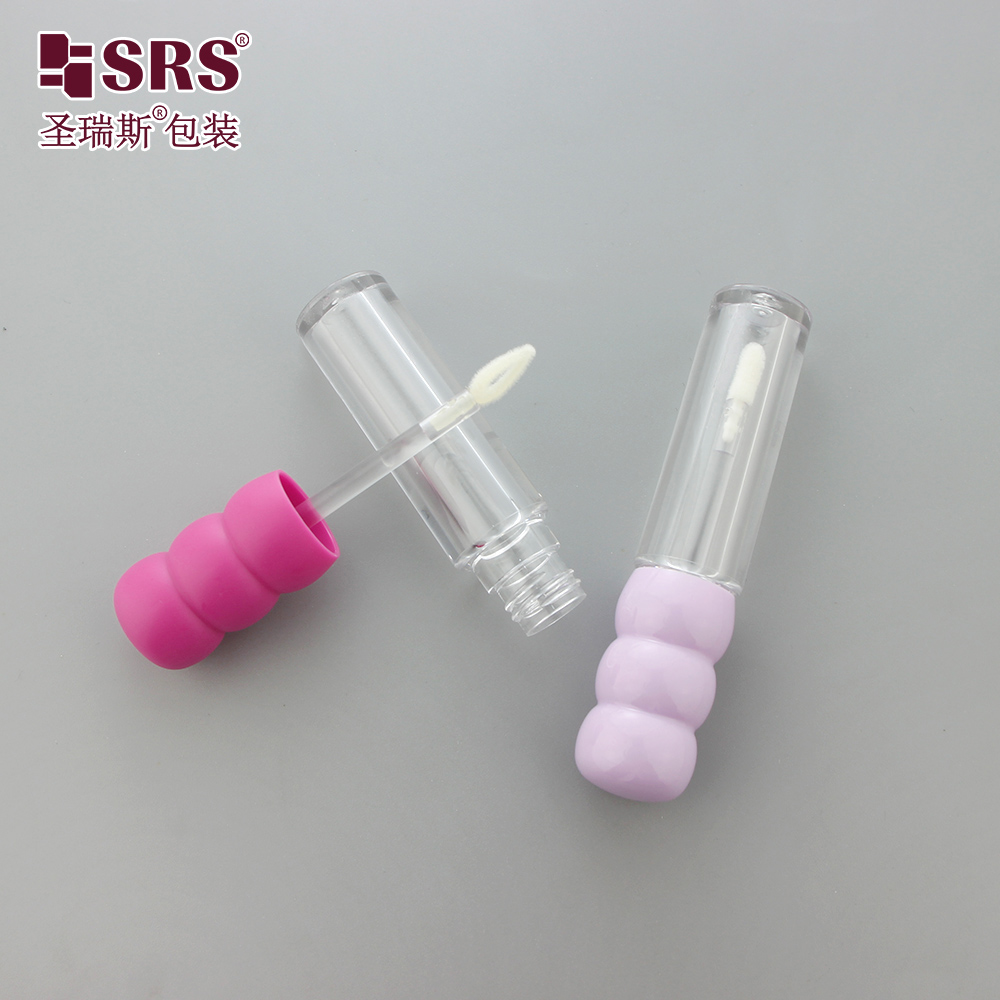 Wholesale 3ml Clear Round Empty Lip Gloss Tubes Custom Luxury High Quality Lip Gloss Tubes for Lip Gloss