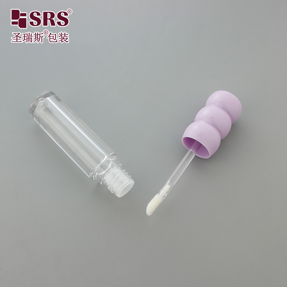 Wholesale 3ml Clear Round Empty Lip Gloss Tubes Custom Luxury High Quality Lip Gloss Tubes for Lip Gloss