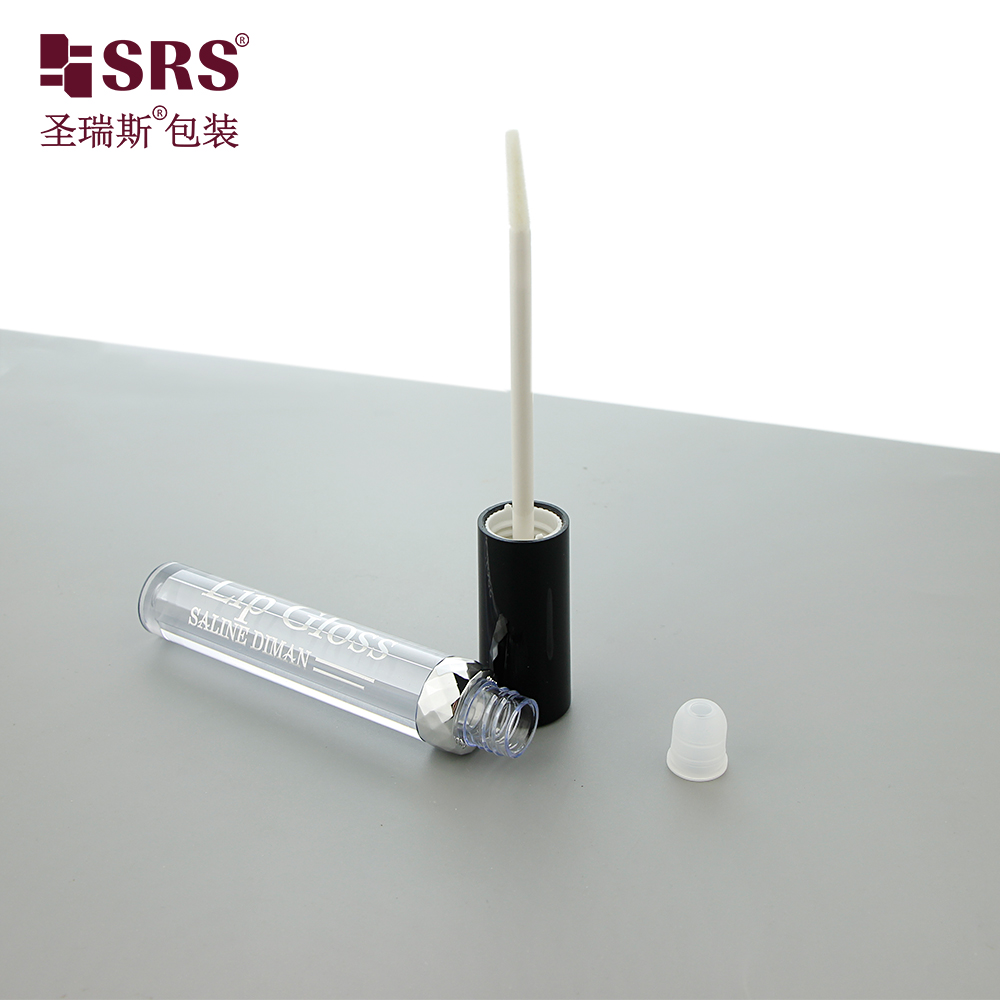 3ml Empty Transparent Lipgloss Tube Custom Color Cosmetic Packaging Lip Gloss Tube 
