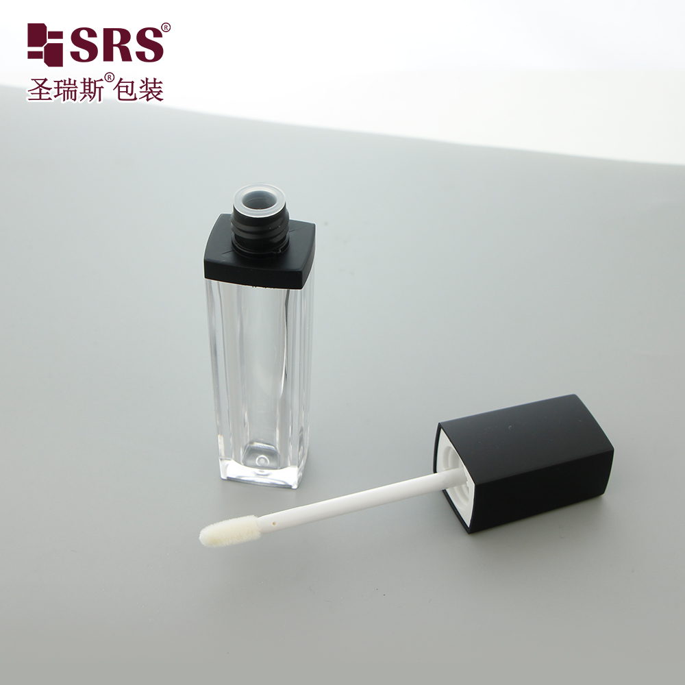 8ml Empty Beauty Packaging Transparent Lip Gloss Tube Glass Lipgloss Containers