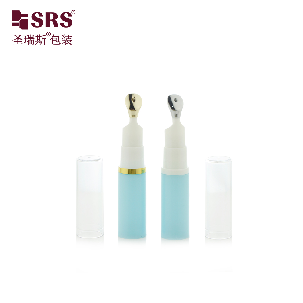 Empty Custom Color 5ml 10ml 12ml 15ml Airless Bottles Eye Cream Serum Roll On Bottle