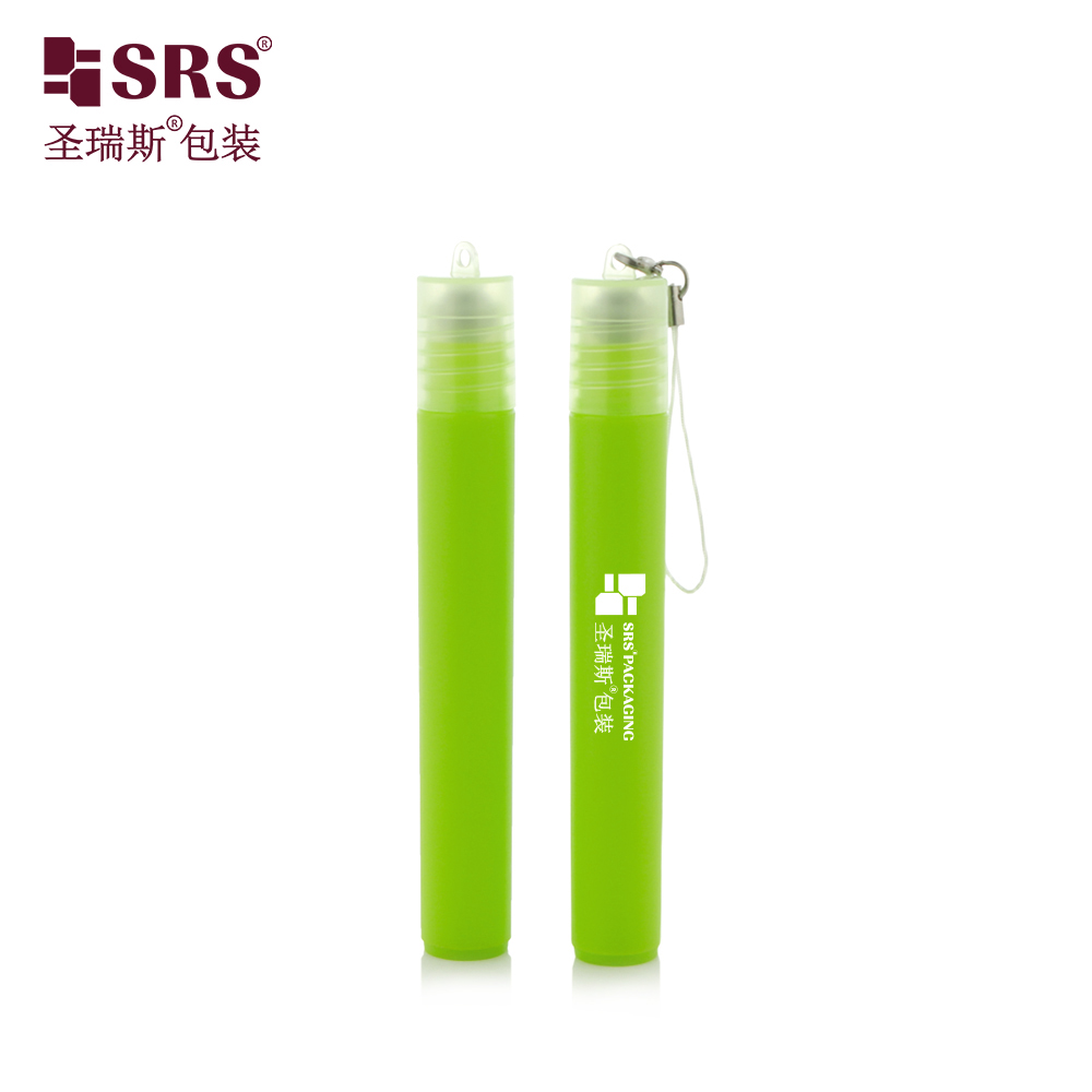 Fresh Custom Color Eye Care Massage Steel Roller Ball Bottle 10ml with Hook Caps