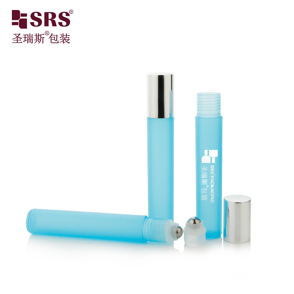 15ML PP PCR Plastic Roller Ball Applicator Portable Serum Liquid Texture Skin Care Packaging Manufacture Bottle