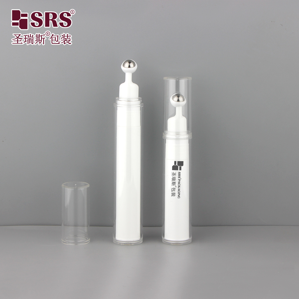 Customizable Cosmetic  Airless Roll-On Containers for Eye Cream & Skincare