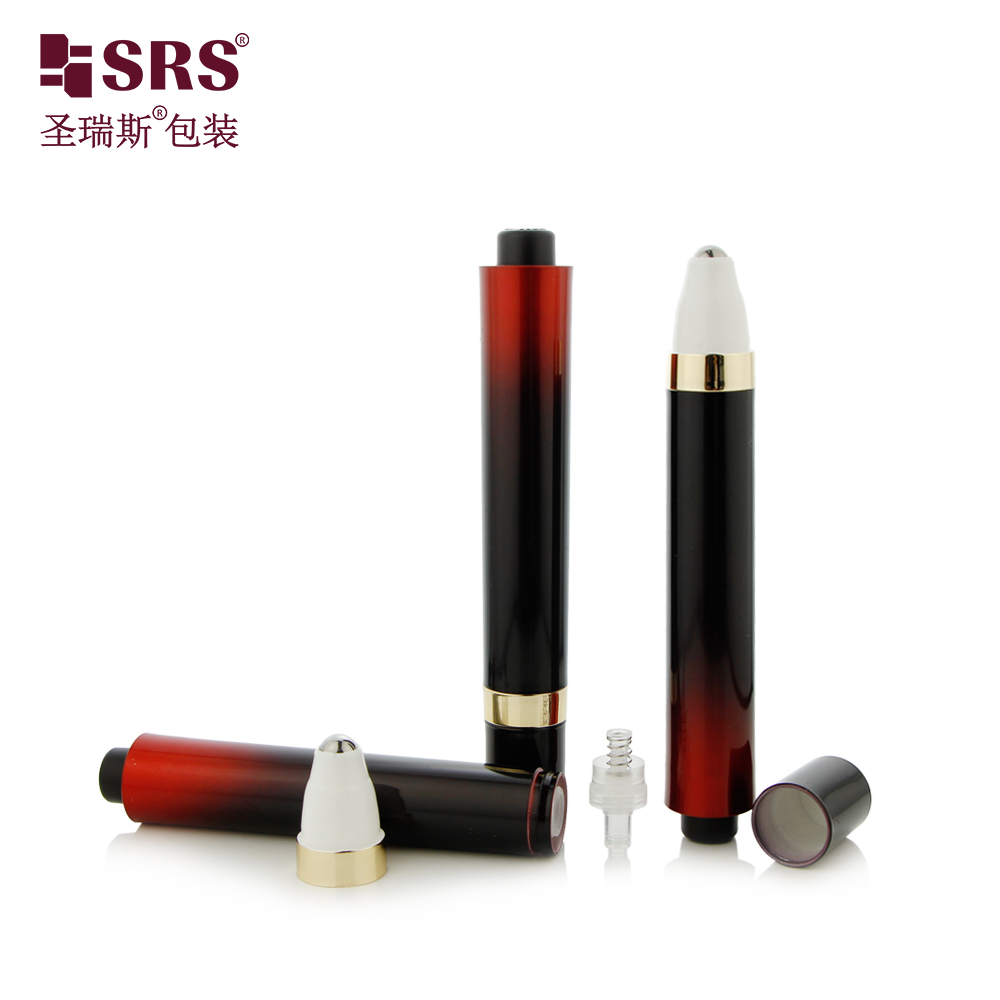 Hot Sales 15ml PP Plastic Airless Roll on Bottle Double Wall Cosmetic Packagimg